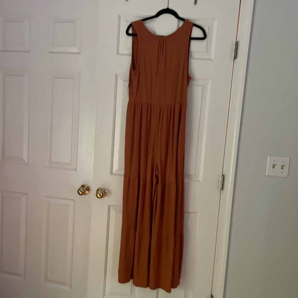 Anthro wide leg sleeveless jumper. Size medium - Picture 4 of 4